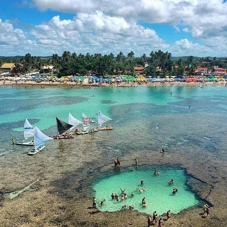 Flat Bem Localizado, Confortavel E A 150 Metros Do Mar Pôrto das Galinhas Exteriör bild